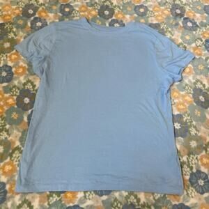 a new day. target light blue cotton t-shirt women's medium